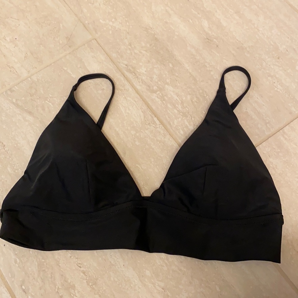 Aerie triangle bikini top